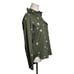 Joie “Hayfa” Military Green Button Front Floral Embellished Shirt size XS