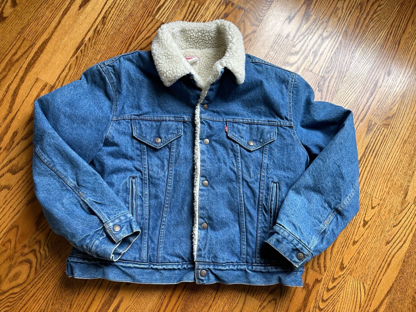 Vintage Levi’s Levi Jean Jacket Shearling