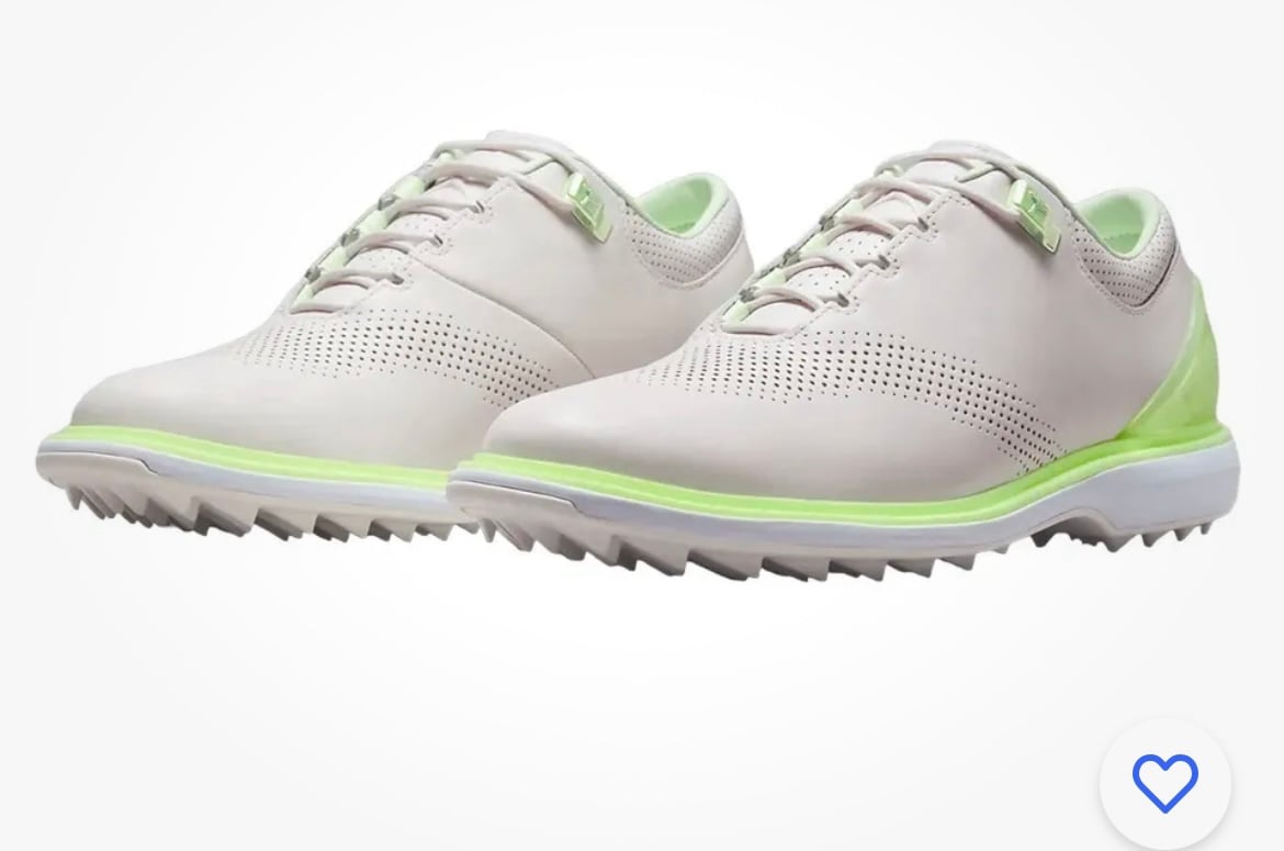 Mens Nike Air Jordan ADG 4 Phanton Bone Volt Golf Shoes size 10.5
