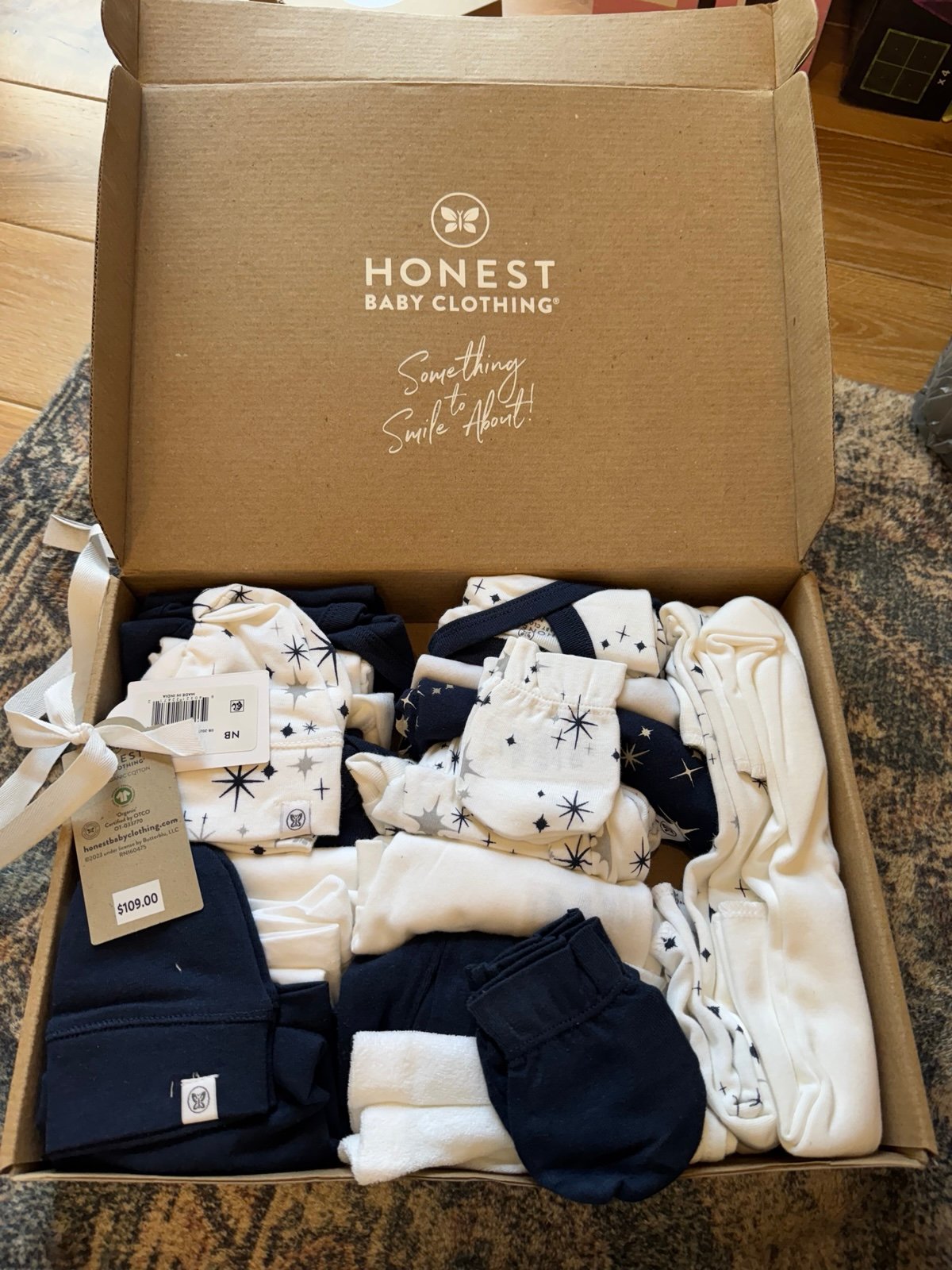 Honest new baby gift set