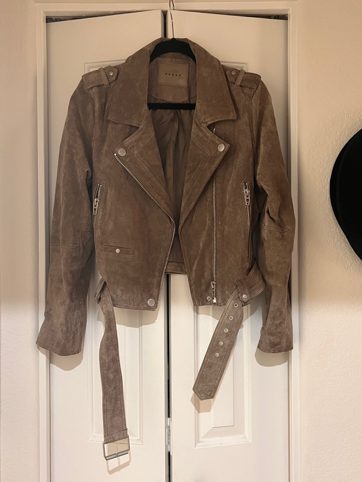 Blank NYC Suede Moto Jacket