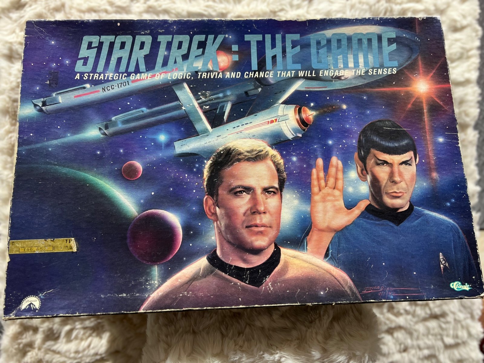 Vintage Limited Collector's Edition Star Trek Board Game 1992