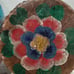 Hand painted Asian drum.