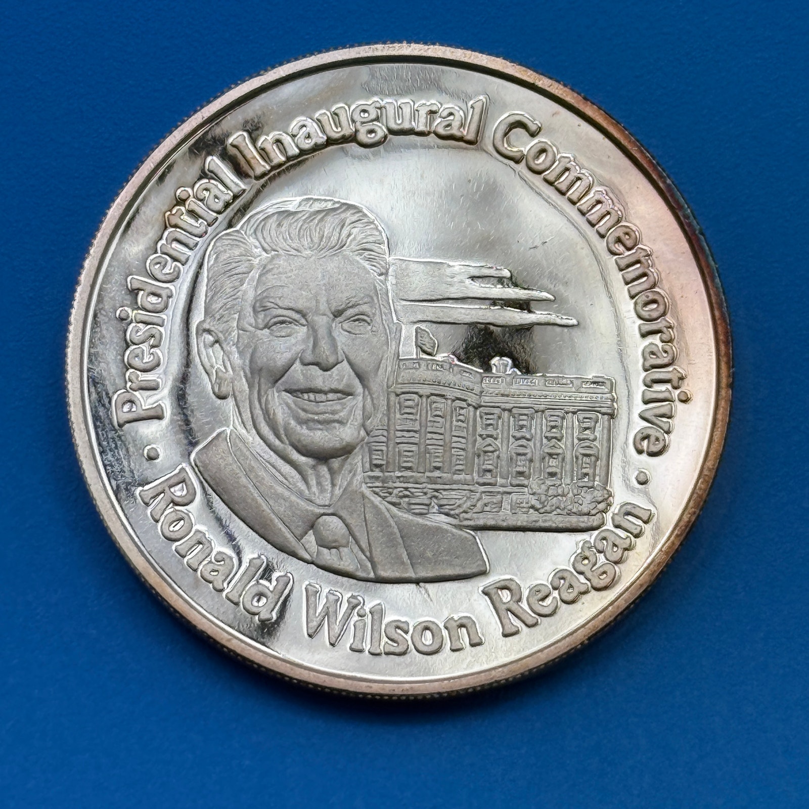 US 1985 Ronald Wilson Reagan Presidential Inaugural Commemorative Medal Coin