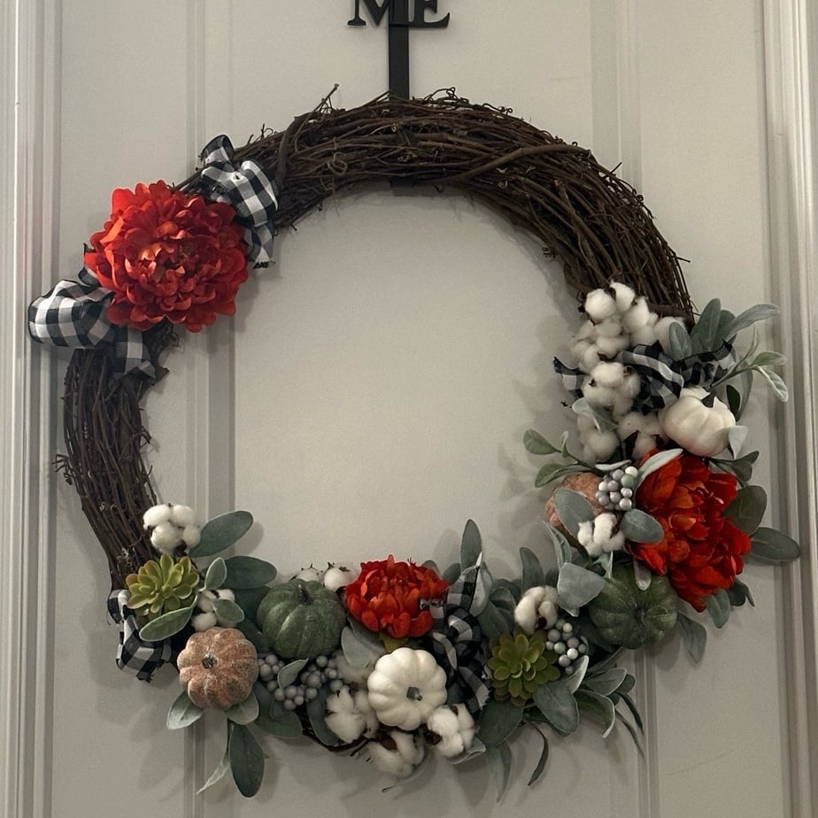 Fall Grapevine Wreath