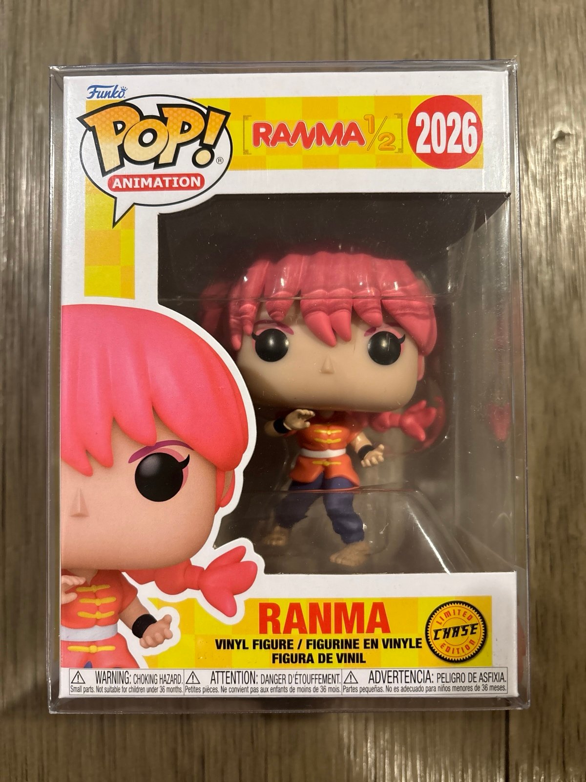 Funko POP! - Ranma - 2026 CHASE with Protector - Television Ranma 1/2