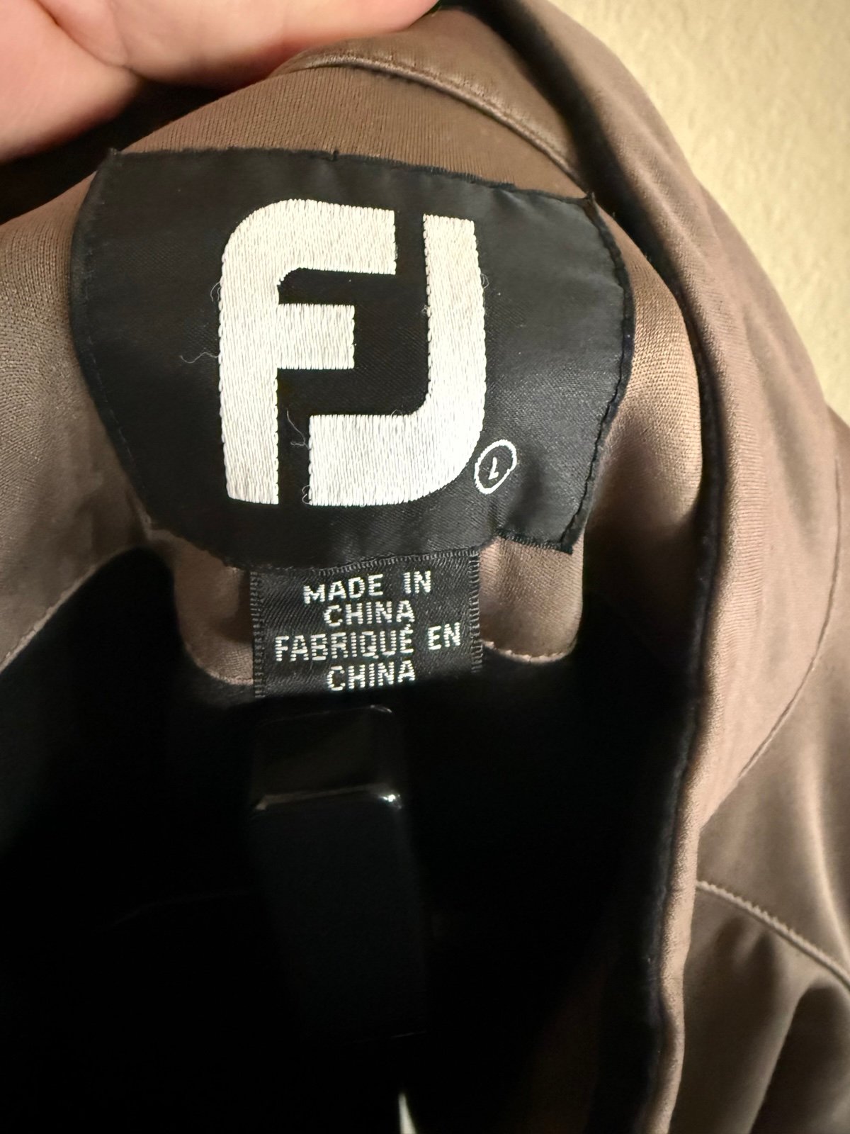 Footjoy Full Zip Up Jacket