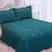 Queen Size Embroidery Bedspread