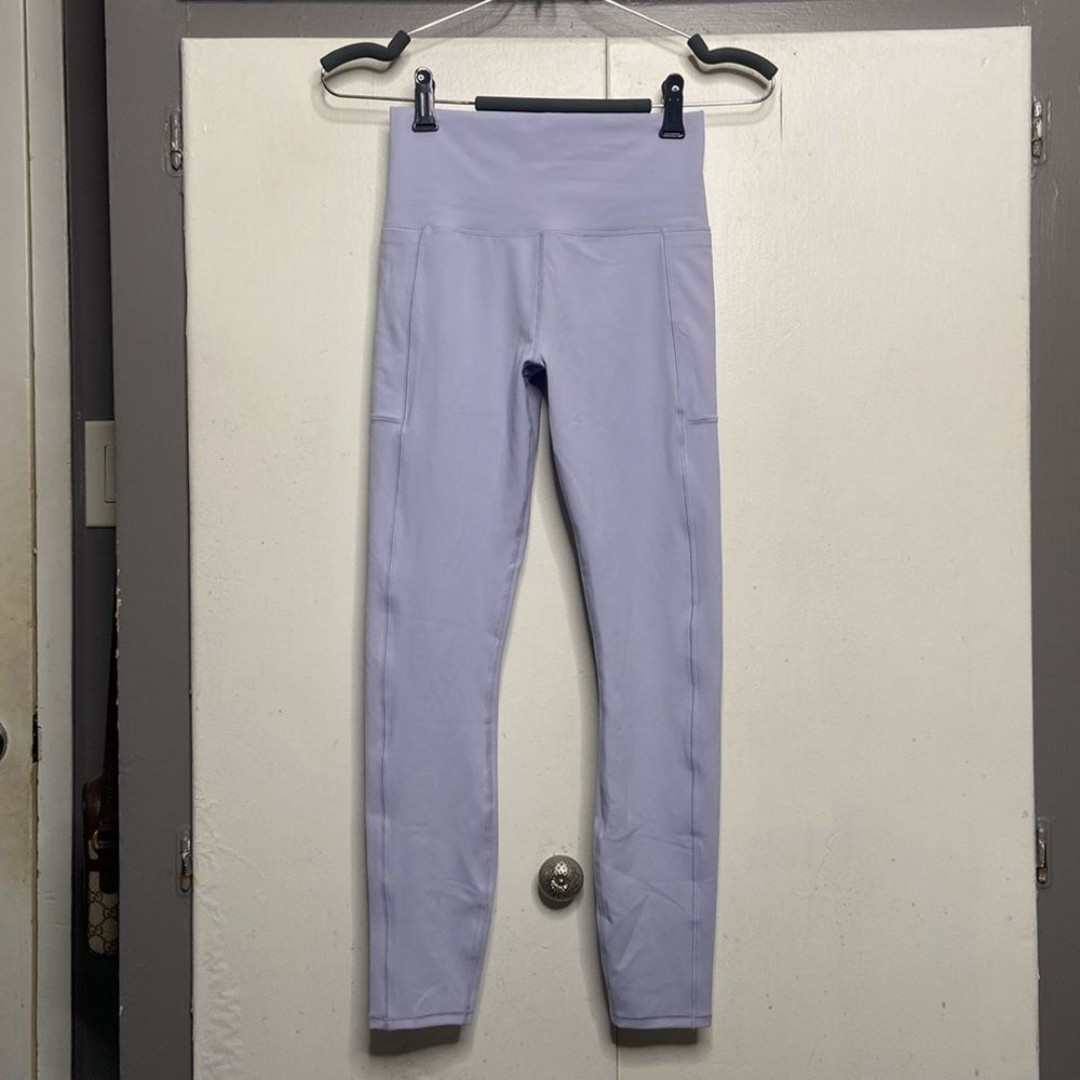 vuori women studio pocket legging XS peri light blue NWT style VW446
