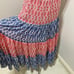 Vineyard Vines Block Print Tiered Skirt Size XXS