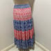 Vineyard Vines Block Print Tiered Skirt Size XXS
