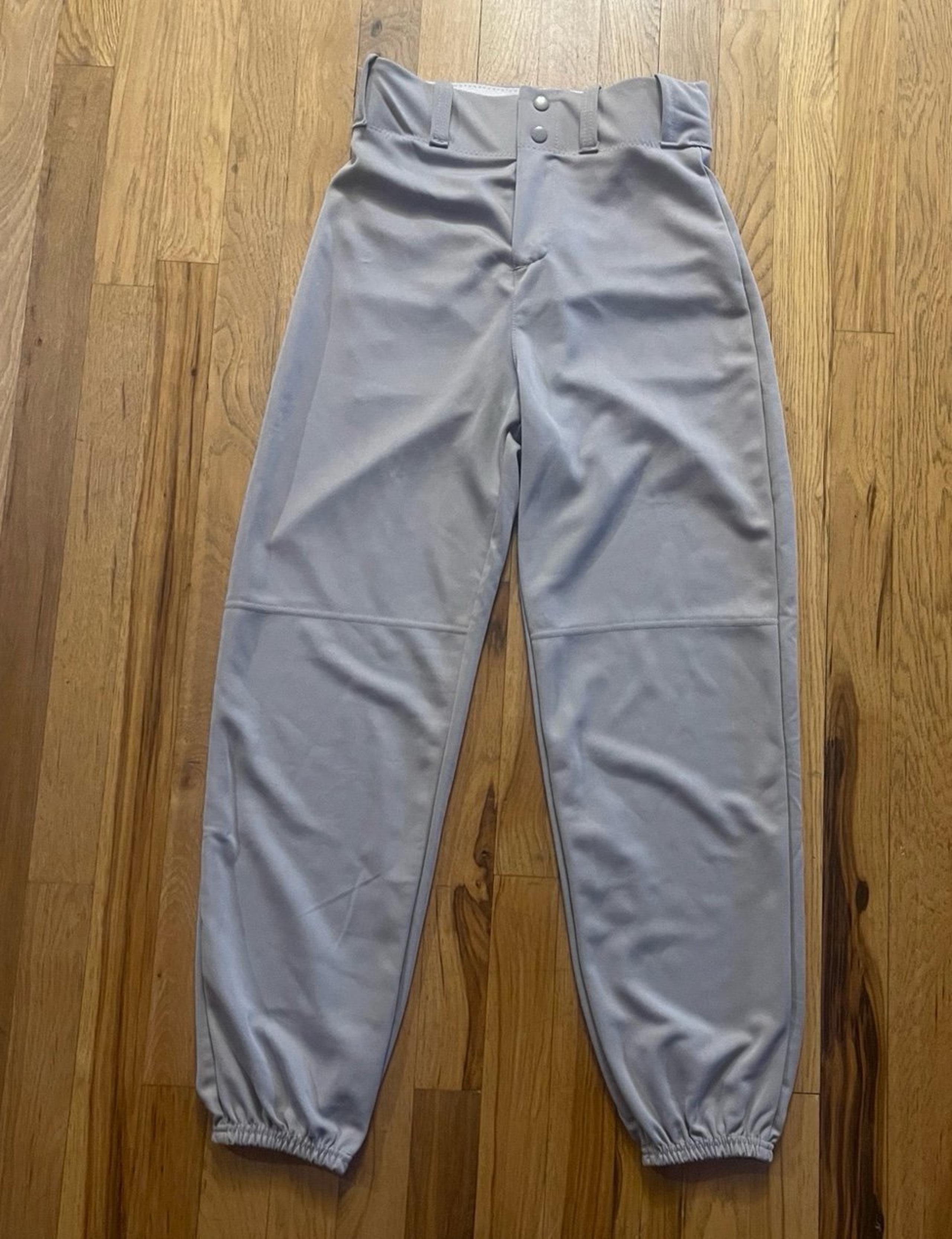 Gray Alleson Athletic Baseball Pants Men Small New