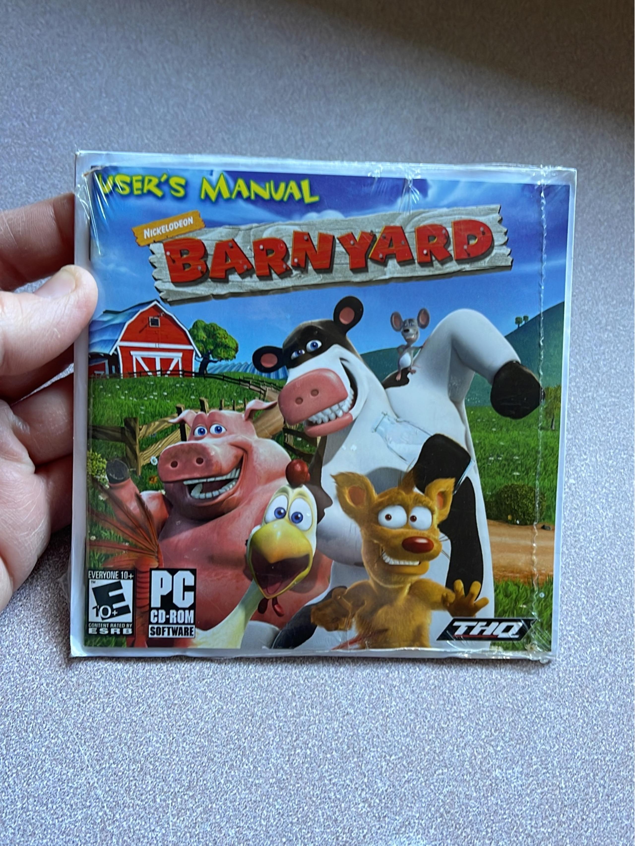 New sealed Nickelodeon Barnyard PC CD Rom Computer game