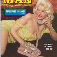 MODERN MAN Magazine Jan 1958 VINTAGE Jayne Mansfield Cover! Tania Velia, Pin-ups