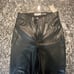 Abercrombie Leather Pants - 90’s Straight Ultra High Rise (curve love)