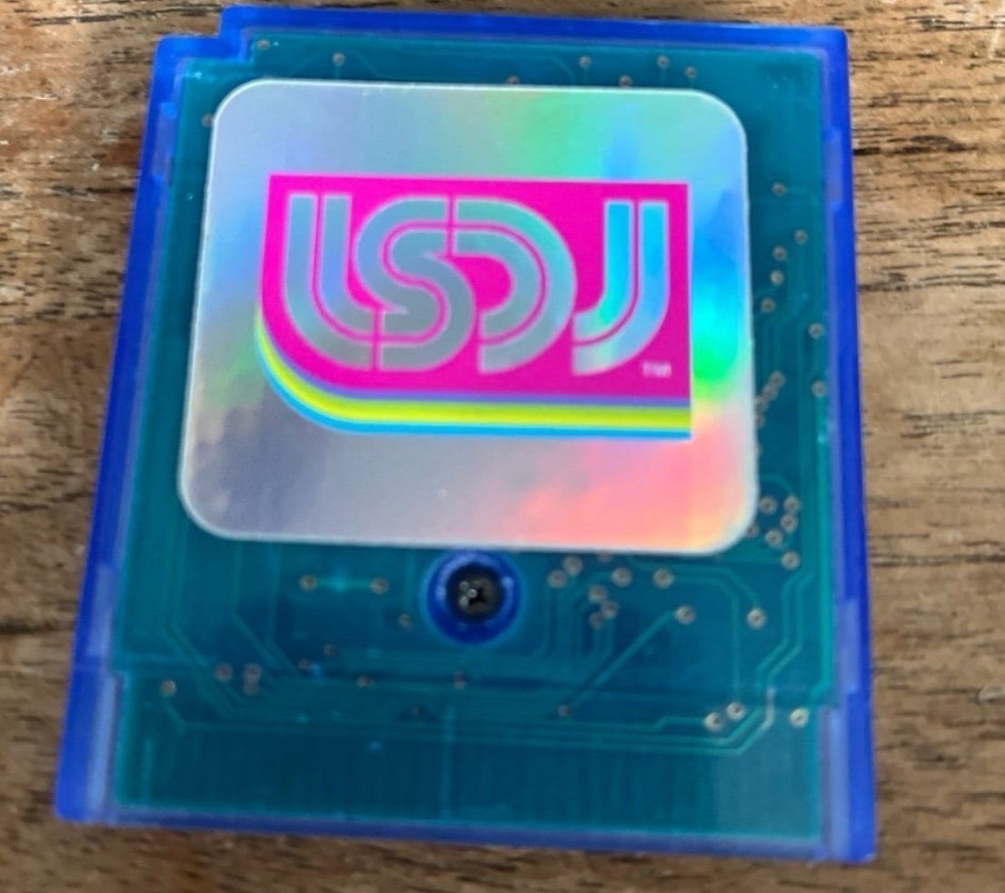 Lsdj , nanoloop and fatass tracker Gameboy chiptune music making carts