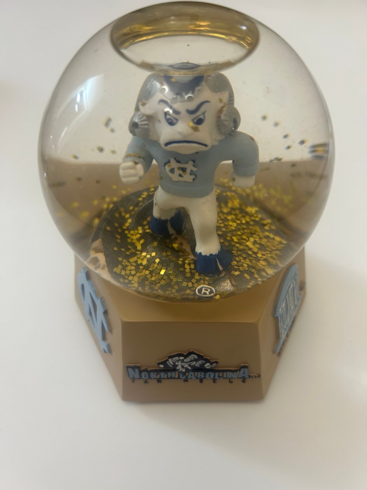 Musical(Fight Song) University Of North Carolina Tar Heels Mascot Water Globe