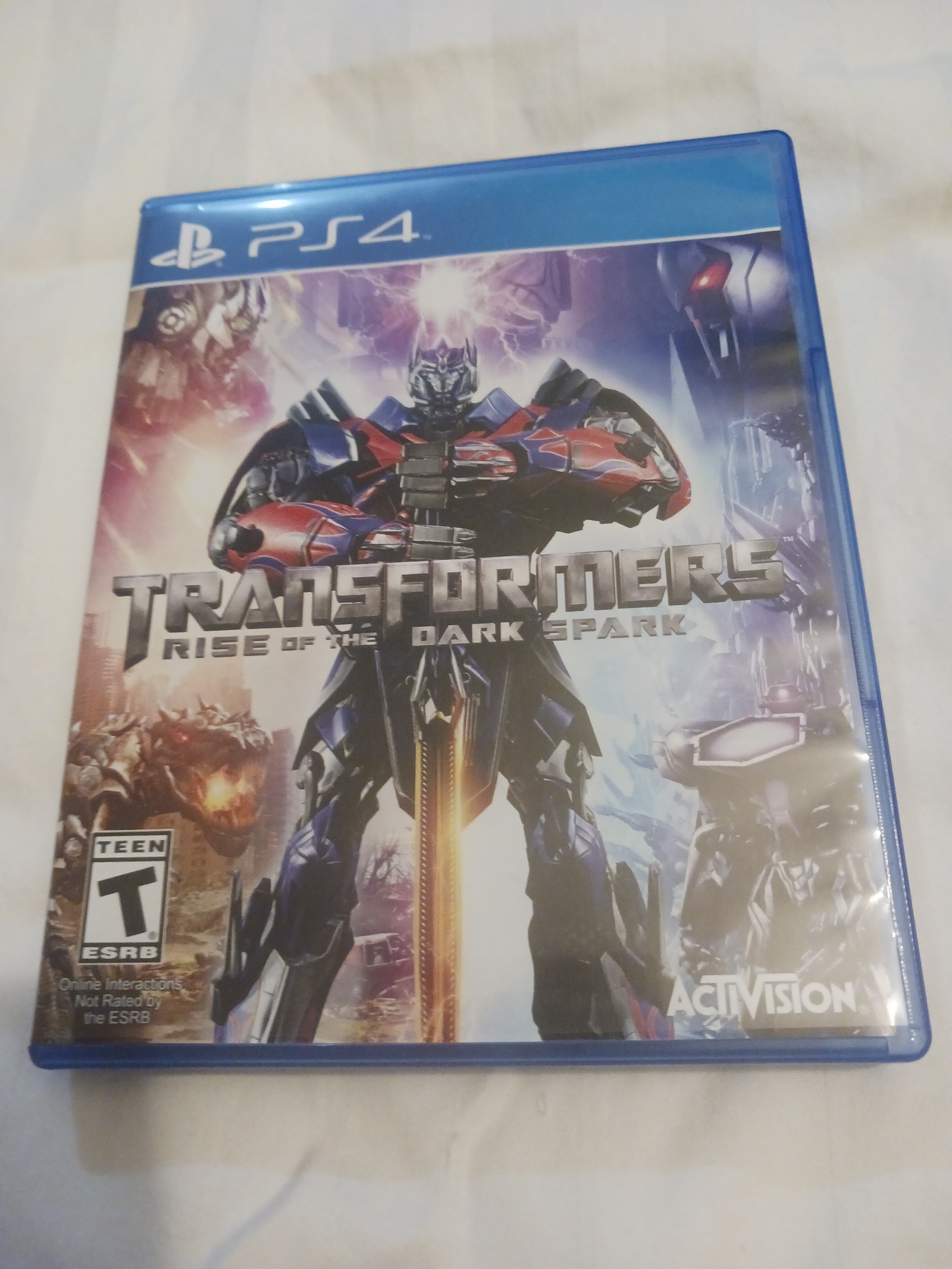 Playstation 4 Transformers Rise of the Dark Spark rare c.i.b
