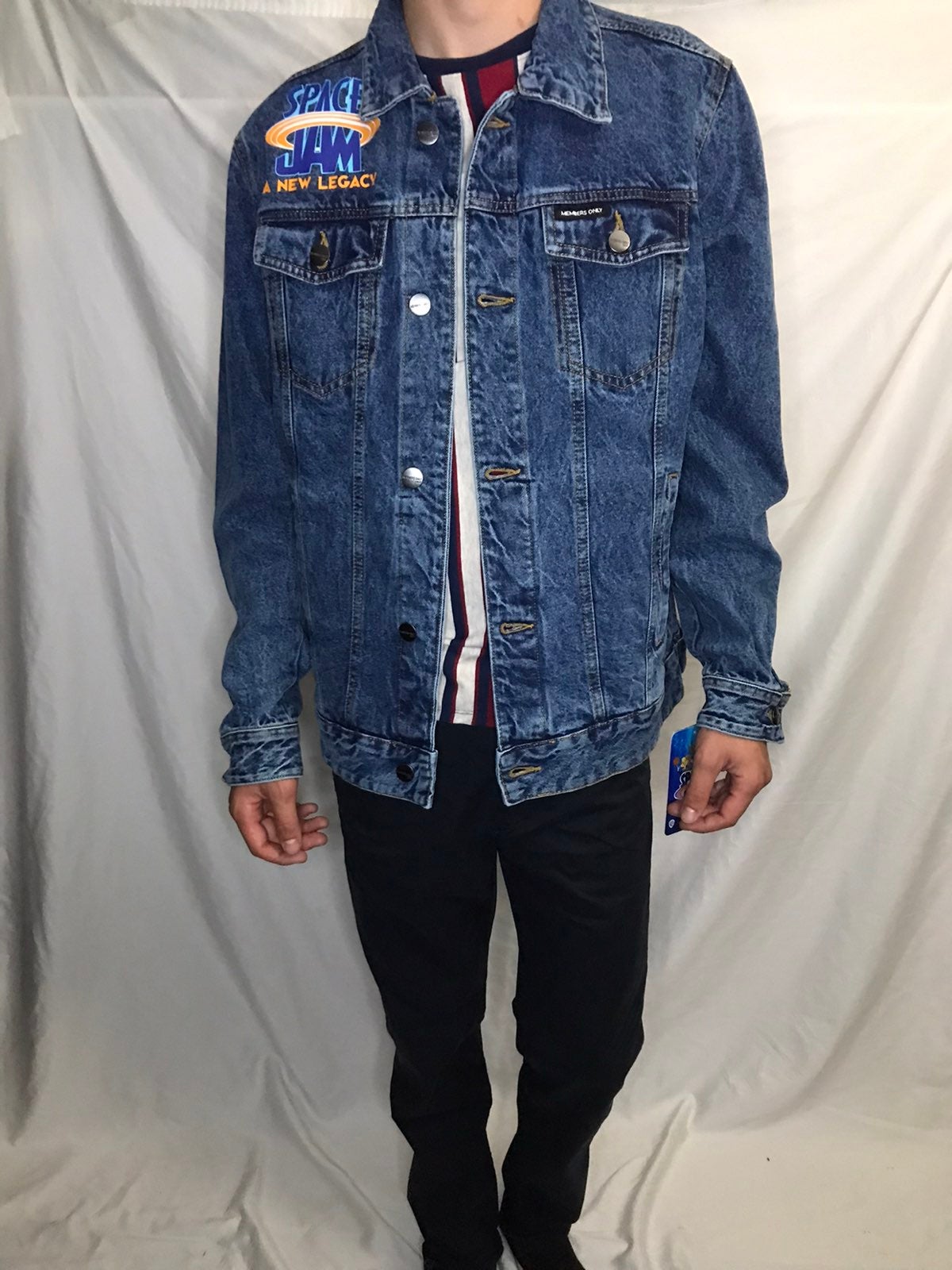 Looney Toons Space Jam Jean Jacket