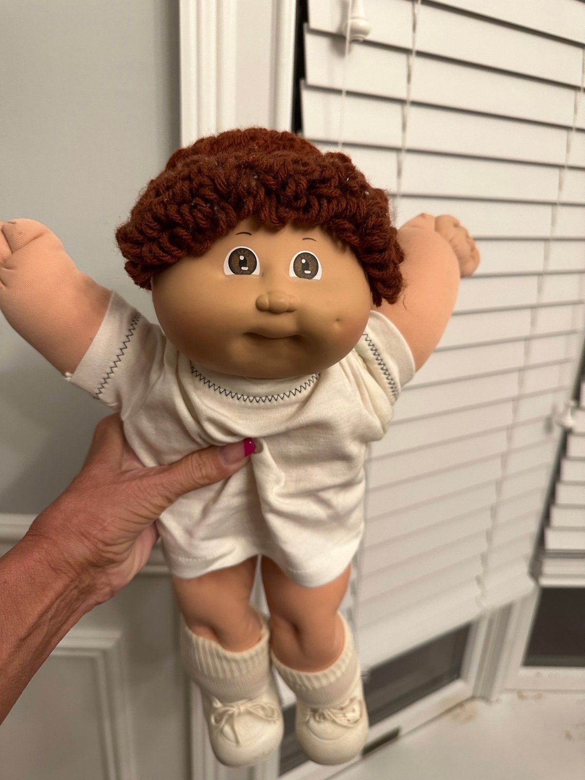 Vintage Cabbage Patch Kid Boy, Auburn Loops, 1978, 1982