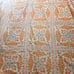 Vintage Suzani Boho intricately embroidered large bed cover 90X108 Flaw cotton