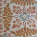 Vintage Suzani Boho intricately embroidered large bed cover 90X108 Flaw cotton