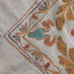 Vintage Suzani Boho intricately embroidered large bed cover 90X108 Flaw cotton