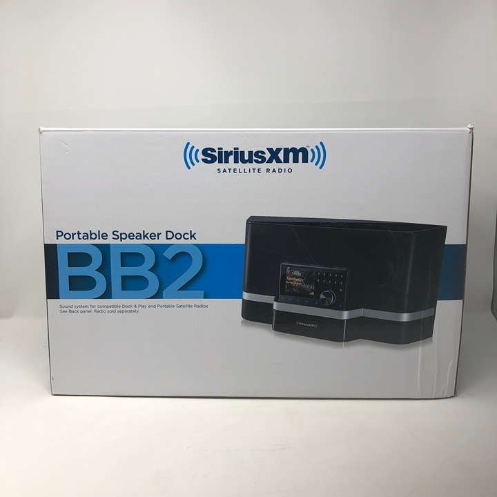 SiriusXM Portable Speaker Dock BB2 - Complete with RADIO