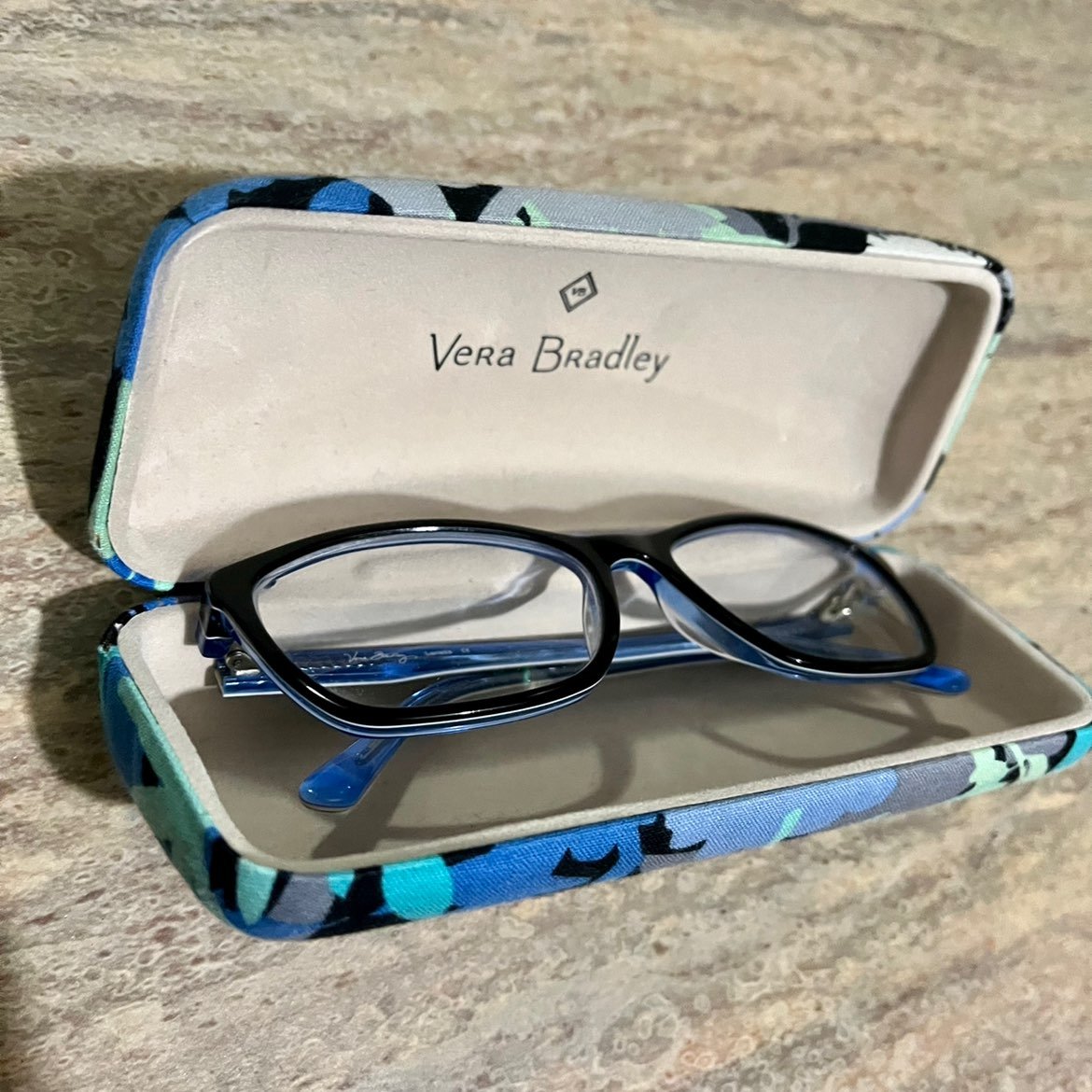Vera Bradley eyeglasses w/ matching hard case
