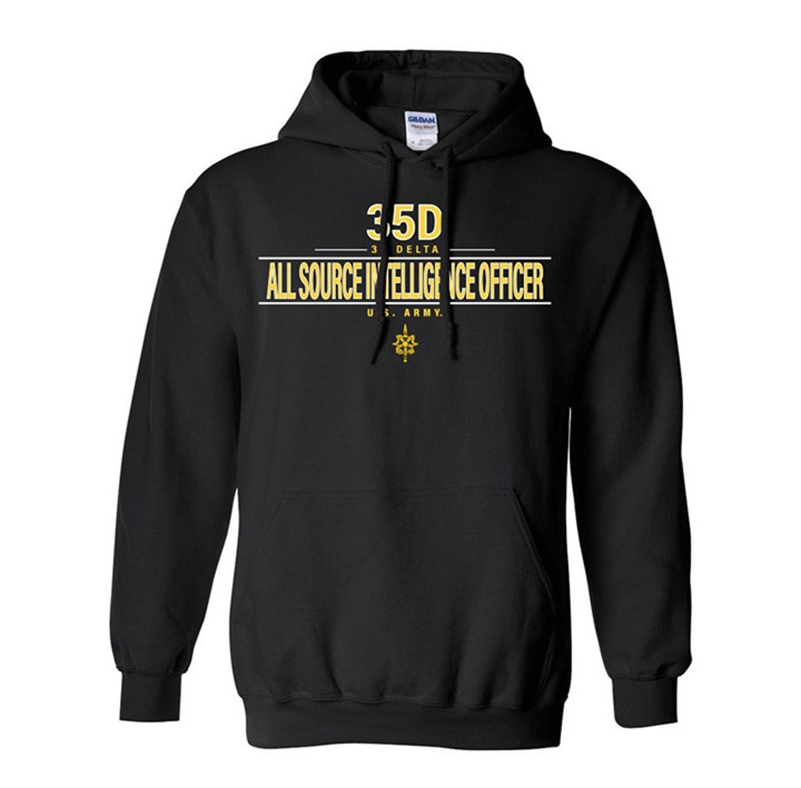 35d Intelligence Officer Army Sweatshirt