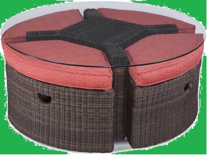American Rattan Cocktail table