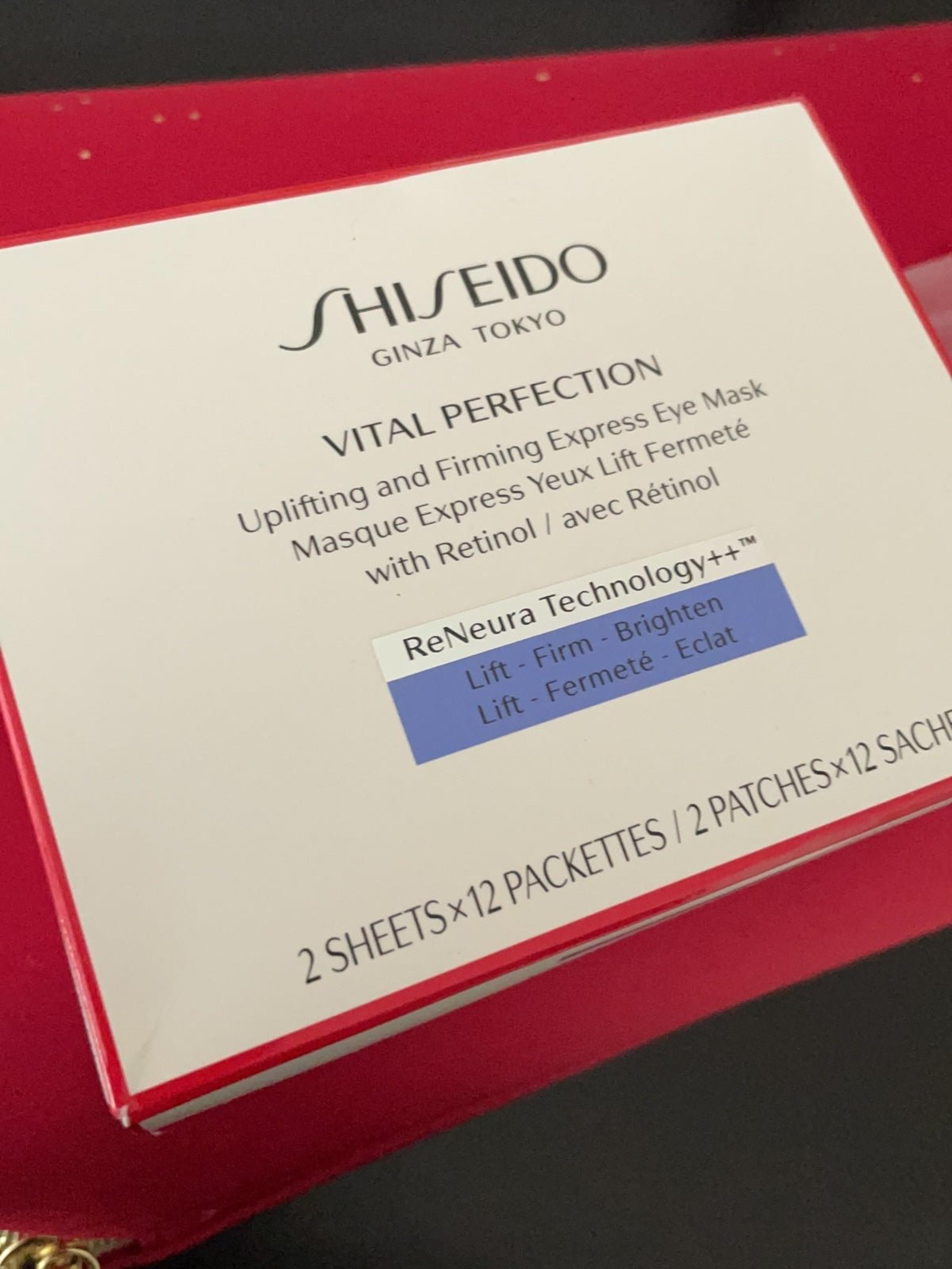 Shiseido Vital Perfection Uplifting and Firming Express Eye Mask 24 sheets