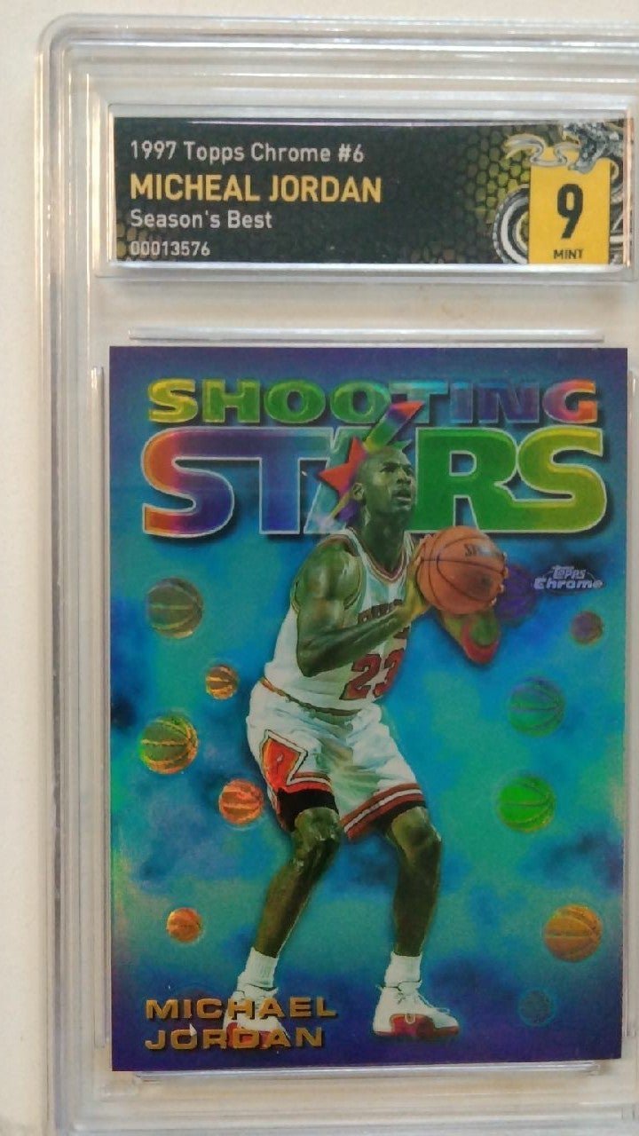 1997 Topps Chrome Michael Jordan seasons Best