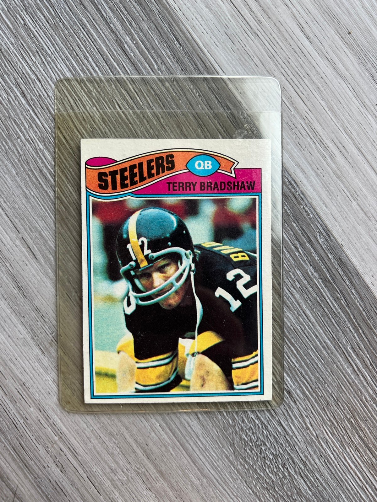 Terry Bradshaw Card