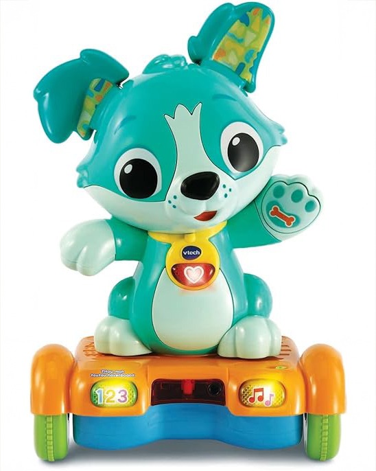 VTech – Titou, Mon Toutou Hoverboard, Interactive Dog – 1/3 Years – Version FR