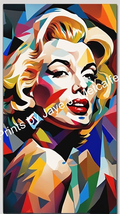 Marilyn Monroe Art Print 11X14