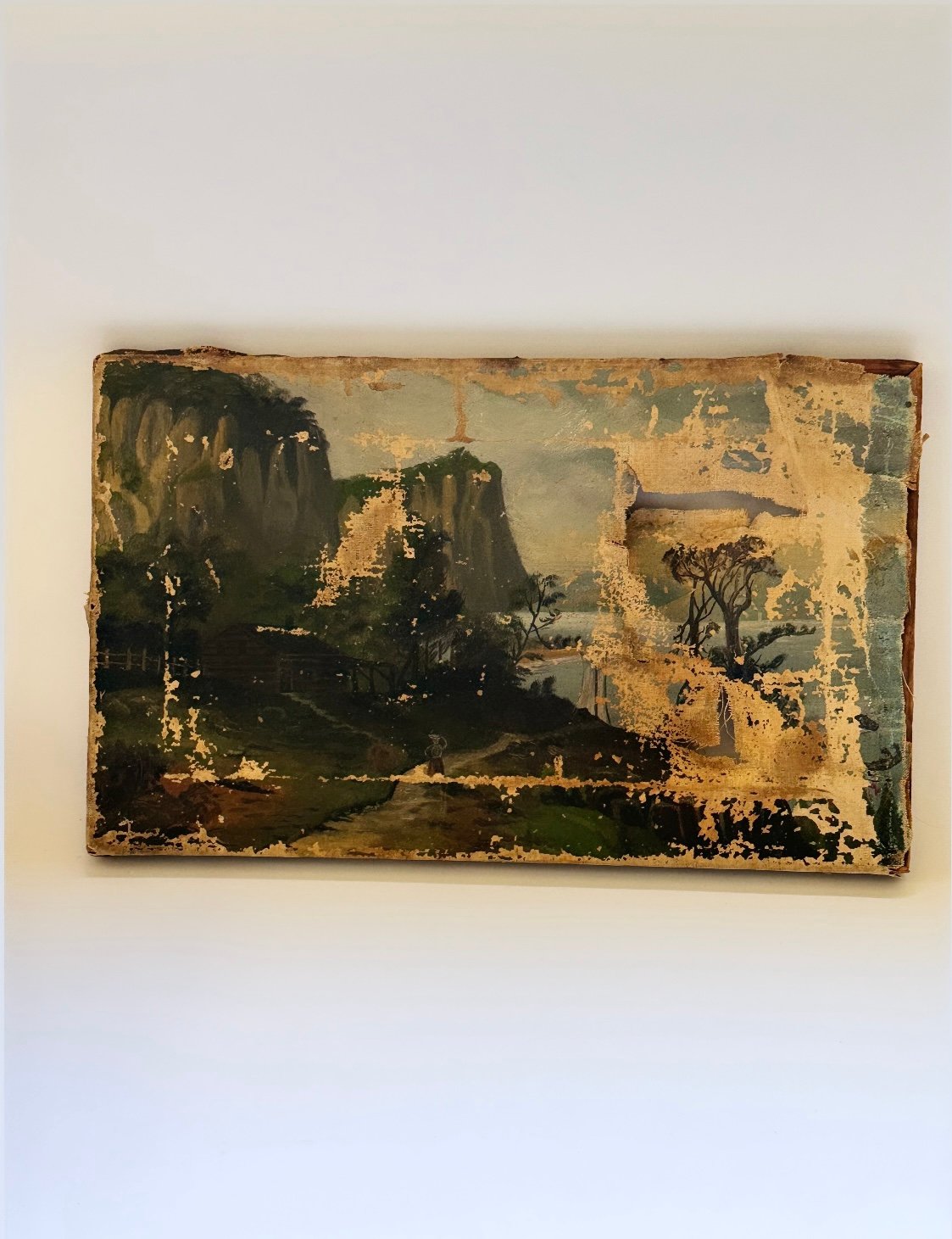 Vintage landscape art