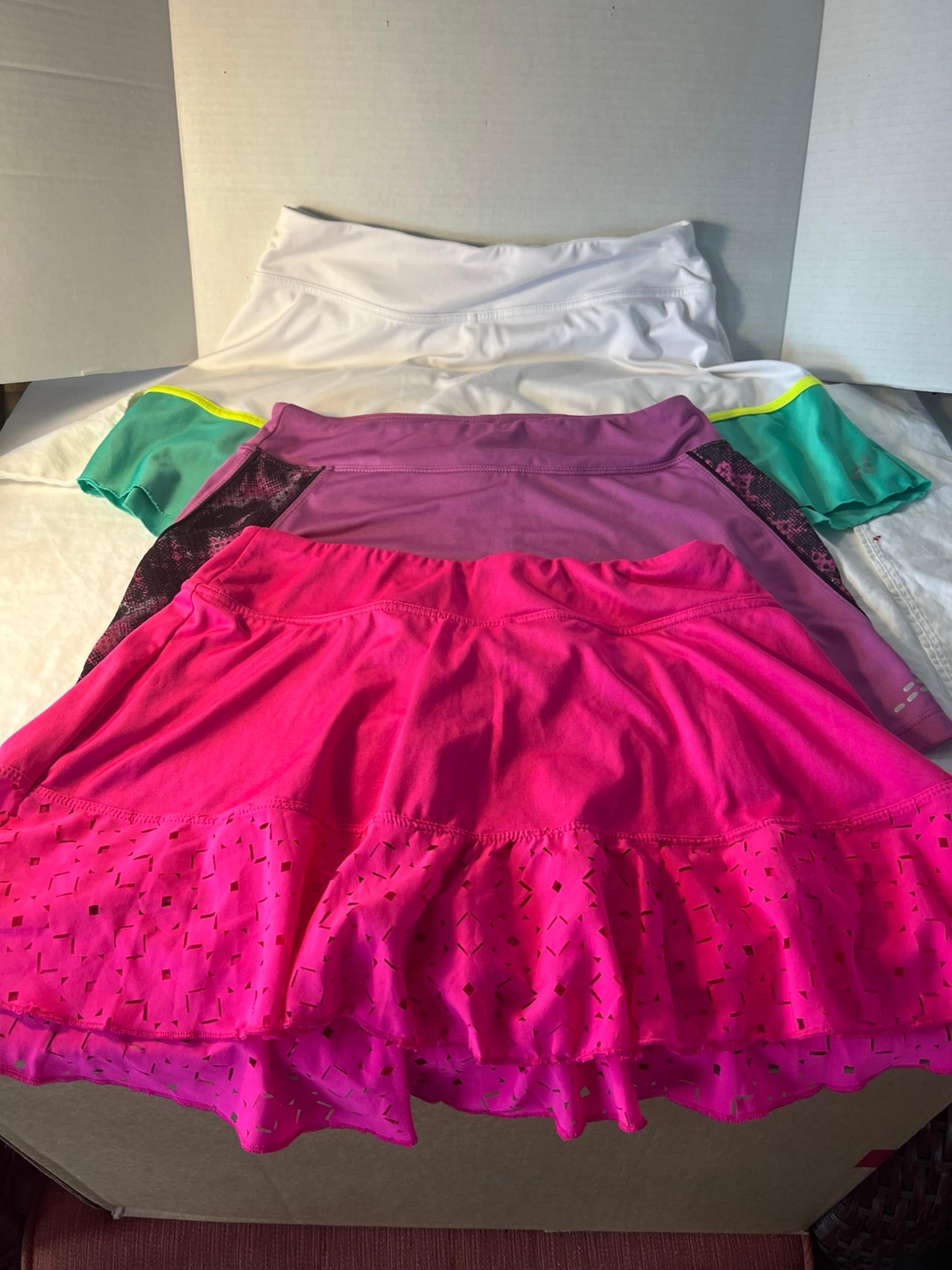Set of 3 golf/tennis/pickleball skorts size small