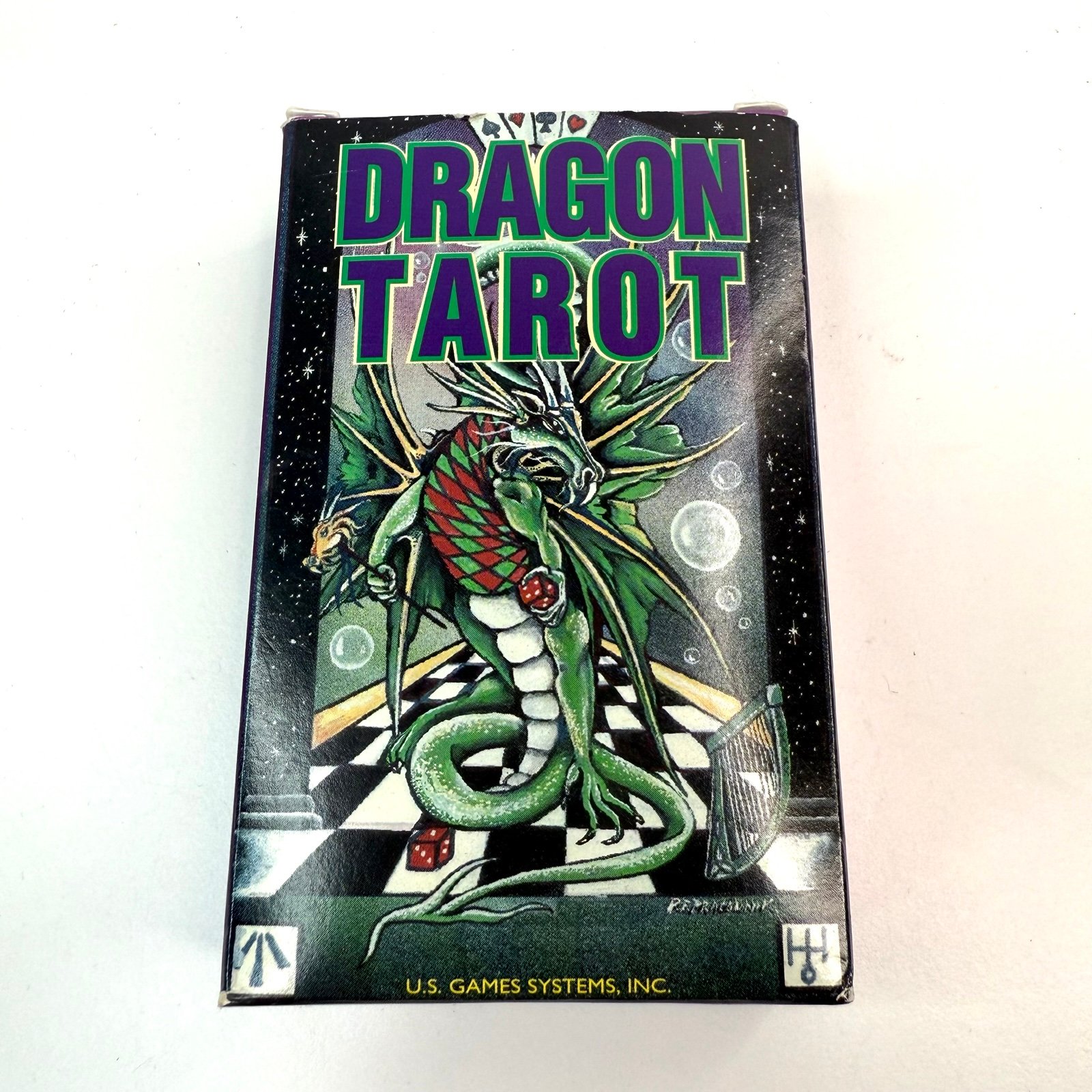 Dragon Tarot by Peter Pracownik 90s US Games Systems 78 Card Vintage LIKE NEW