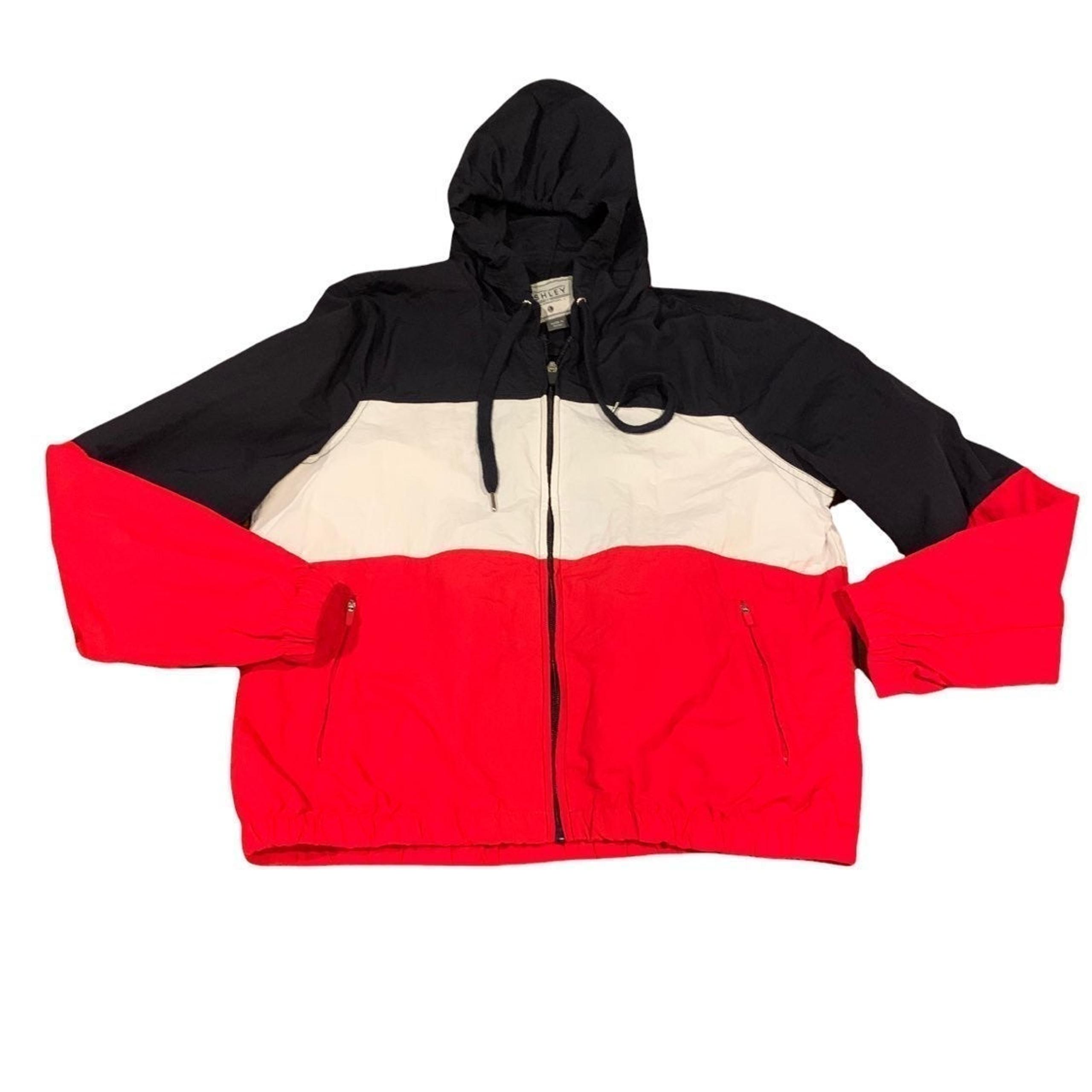 Ashley by 26 International Windbreaker Jacket Large