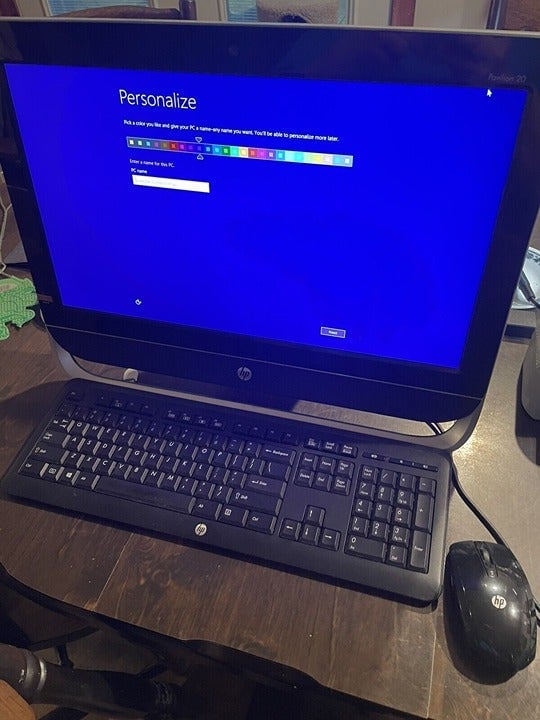HP All in One Desktop