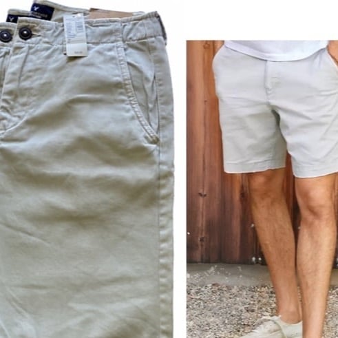 NWT American Eagle Shorts (BUNDLE of 2) Men’s Classic Khaki, NEW
