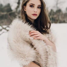 Bridal Fur, Fur Shawl, Wedding Fur