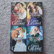 OOP Covers***Mayhem in Mayfair series by Grace Callaway