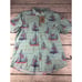 New Chubbies The Flagship Flag Shirt 2XL Sailboats All over Pattern Button NWT