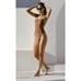 Sanctuary Straight-Neck Tie One-Piece Swimsuit-New XL