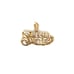 14K Gold Special Sister Pendant