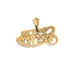 14K Gold Special Sister Pendant
