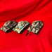 Vintage 1:50 Scale Die Cast Corgi Toys 3pc Tank Lot M60 A1 Medium Tank & Tigers