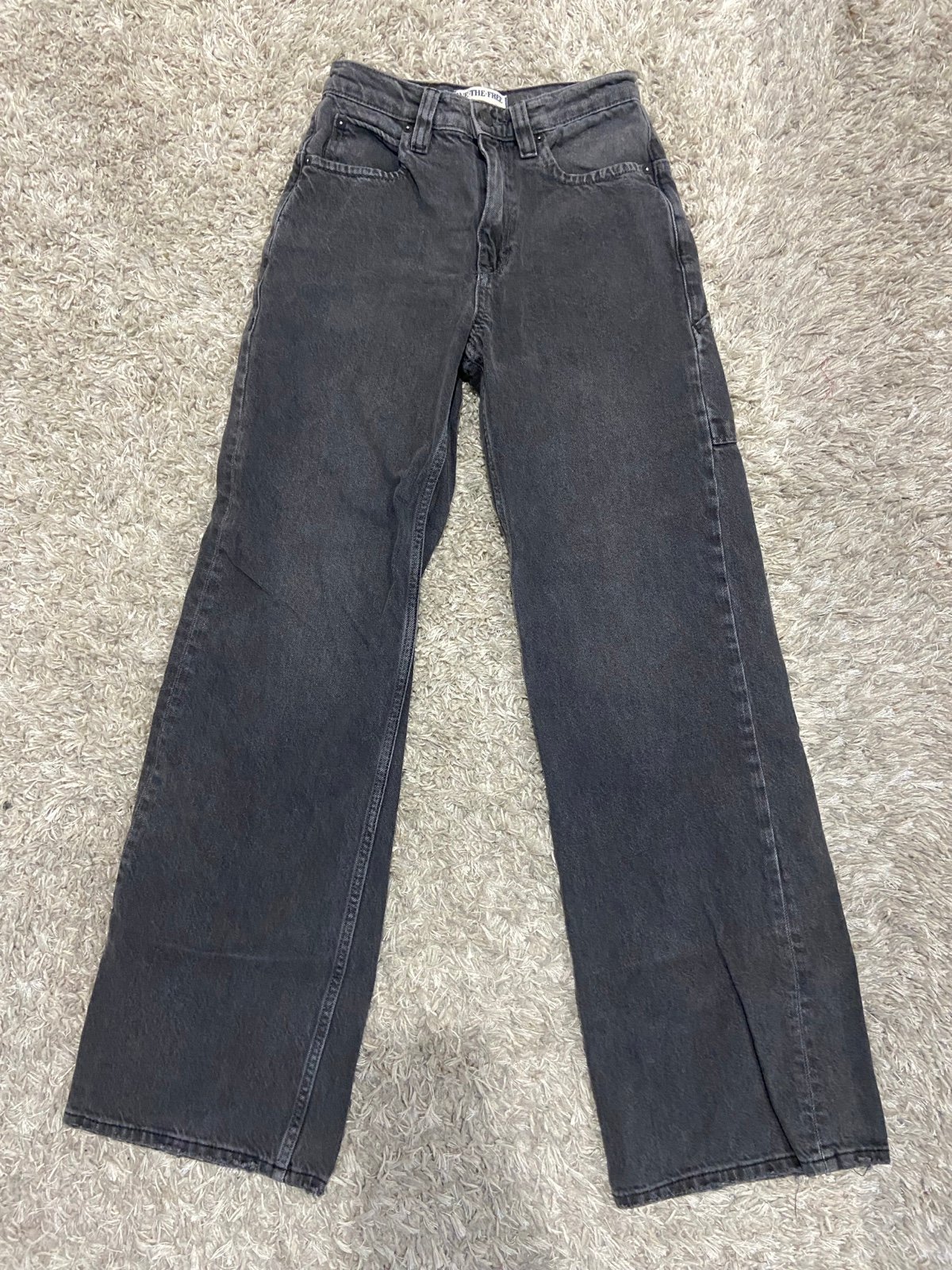 Free People Tinsley Baggy High-Rise Jeans